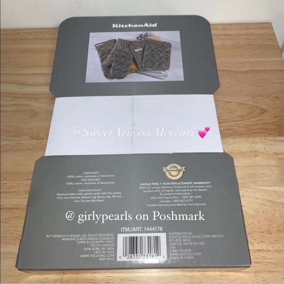 KitchenAid Silicone Pot Holders & Oven Mitts NEW - Picture 6 of 6